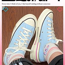 Converse 帆布鞋 Chuck 70 藍 白 1970 All Star 高筒 男女鞋 【ACS】 168509C 歷史價格詳細信息