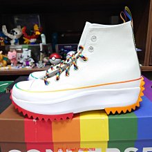 CONVERSE 女 RUN STAR HIKE HI 帆布鞋 厚底 增高 鋸齒 綠色 - 170441C 歷史價格詳細信息