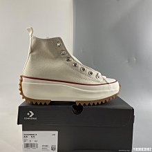Converse Run Star Hike 白 女鞋 高筒 增高 厚底 厚底鞋 帆布鞋 運動鞋 休閒鞋 166799C 歷史價格詳細信息