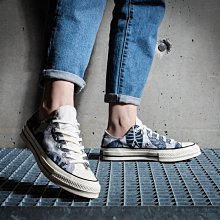 CONVERSE CHUCK 70 OX BLACK/BLACK/WHITE 低筒帆布鞋-黑 (A03752C) 歷史價格詳細信息
