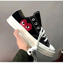Converse All Star 1970 CDG 川久保玲 米白 黑白 帆布 低筒  愛心波點 男女鞋157251C【ADIDAS x NIKE】 歷史價格詳細信息