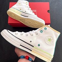 Converse 冰淇淋 馬卡龍 夏日 清爽 低飽和 低彩度 鴛鴦 高筒 帆布 米白   ~T/E代購~ 歷史價格詳細信息