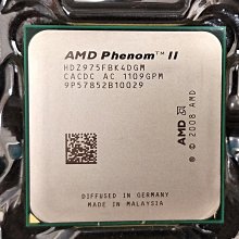 【含稅】AMD Phenom II X4 975 3.6G 6M HDZ975FBK4DGM 四核四線 125W 正式CPU 一年保 歷史價格詳細信息