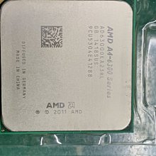 AMD A4-6300 FM2腳位 雙核心 雙執行序 內建顯示 速度3.7G L2=1M 64位元 32奈米 65W 歷史價格詳細信息