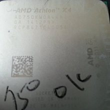 【 創憶電腦 】AMD Athlon X4 750K 3.4 GHz 四核心 FM2腳位 直購價100元 歷史價格詳細信息