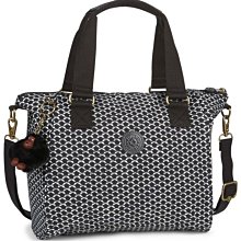 Kipling k15371 K16616 黑底幾何 猴子包 輕量肩背手提斜背多用包 限時優惠 歷史價格詳細信息