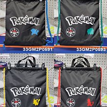 MIZUNO 美津濃 束口背袋 Pokémon 寶可夢 聯名 - 傑尼龜 - 黑紅 - 33GM2P0596 歷史價格詳細信息
