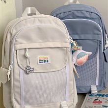 書包女大學生2022新款高中學生雙肩包男初中生大容量揹包 歷史價格詳細信息