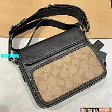 新款男士Sullivan公文包歐美復古經典涂層老花拼皮商務手提包 coach包大牌同款妖精 歷史價格詳細信息