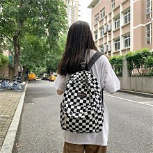 花曦家多用雙肩包女潮酷單肩揹包日系帆布斜挎包大容量百搭旅行包 歷史價格詳細信息