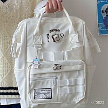 後背包雙肩包 高中生書包女夏大學生INS日系韓版原宿ULZZANG簡約雙肩包電腦背包 歷史價格詳細信息