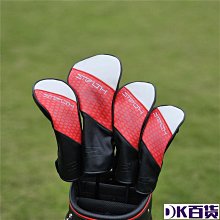 高爾夫木桿 推桿套  高爾夫男女通用漁夫帽刺繡球桿PU保護套帽套【DK百貨】 歷史價格詳細信息