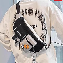 斜挎包男款腰包男士胸包新款單肩包可攜式小包女運動騎行揹包男 歷史價格詳細信息