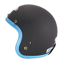 ZEUS (瑞獅) 半罩3/4復古帽 ZS-383 消光黑-藍條 半罩式安全帽 內襯全可拆洗 !!免運費!! 價格比較,價格查詢,歷史價格詳細信息