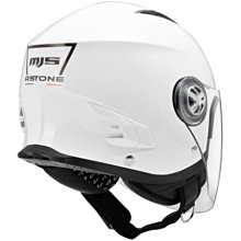 ASTONE MJS 白 超輕量 內藏墨片 內襯全可拆洗 3/4罩 安全帽《淘帽屋》 歷史價格詳細信息