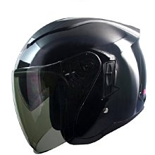 【car 上首創】  GP-5 223 素色 黑色 雙層鏡/內藏鏡／內含墨片／內藏鏡片  半罩式安全帽 價格比較,價格查詢,歷史價格詳細信息