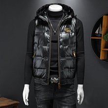 【型男會社】1126 NHXYX 冬季羽絨馬甲歐洲站新款男士90%白鴨絨連帽背心羽絨服男 歷史價格詳細信息