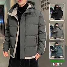 棉衣男冬季加厚潮牌羽絨棉服韓版潮流外套ins港風短款青少年學生 歷史價格詳細信息