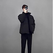 【熱賣精選】秋冬外套男 男士外套 棉衣男士冬季2023年新款面包服潮牌純色外套男生加厚保暖冬裝棉服 歷史價格詳細信息