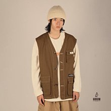 【背心外套】日系咖色工裝棉馬甲男冬季新款潮牌寬松復古加厚機能坎肩背心 歷史價格詳細信息