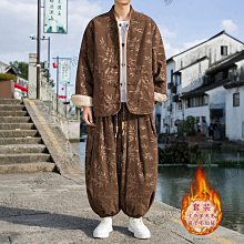 加絨加厚套裝男冬季羊羔絨運動休閑套裝男士冬裝保暖衣服褲子外套秋冬季男士休閑套裝加絨加厚 歷史價格詳細信息