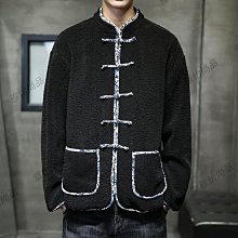 冬季中國風燈芯絨唐裝男盤扣中式棉衣復古風棉服加厚保暖棉襖外套 歷史價格詳細信息