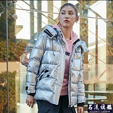 亮面羽絨服2024冬季時尚氣質收腰連帽中長款白鴨絨外套女3681灰色 歷史價格詳細信息