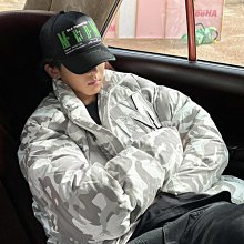 立領迷彩馬甲男士秋冬季韓版潮流帥氣羽絨棉背心加厚短款無袖外套-毛毛男裝 歷史價格詳細信息