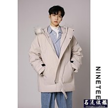 十九秋/秋季新款日系工裝長褲寬鬆簡約純色口袋闊腿休閒直筒褲男 歷史價格詳細信息