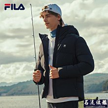 FIA 斐樂官方男士羽絨服冬季新款休閒保暖黑色羽絨外套男-名流 歷史價格詳細信息