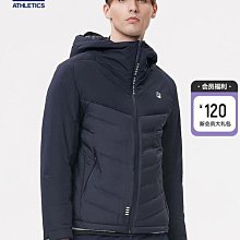 FIA 斐樂官方男士羽絨服冬季新款休閒保暖黑色羽絨外套男-名流 歷史價格詳細信息