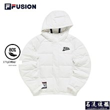 FIA FUSION斐樂潮牌男子運動羽絨服冬新款休閑連帽保暖上衣-名流 歷史價格詳細信息