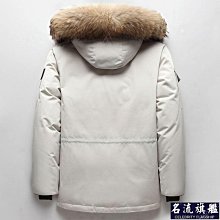 男士加厚羽絨服派克冬裝休閒白鴨絨連帽中長款潮外套羽絨內膽大尺碼 GI3R-潮男服飾 歷史價格詳細信息