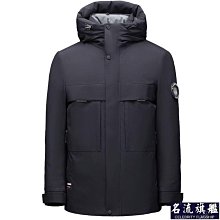 男連帽羽絨服沖鋒衣冬季新款工裝多兜設計感小眾貼標情侶裝派克服 歷史價格詳細信息