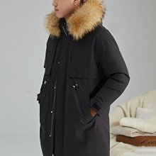 熱買好貨冬季超長款羽絨服男大碼加長加厚過膝連帽鵝絨服大衣外套男-名流 歷史價格詳細信息
