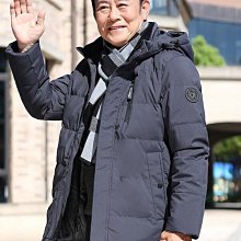 熱買好貨冬季超長款羽絨服男大碼加長加厚過膝連帽鵝絨服大衣外套男-名流 歷史價格詳細信息