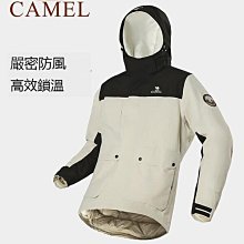 男連帽羽絨服沖鋒衣冬季新款工裝多兜設計感小眾貼標情侶裝派克服 歷史價格詳細信息