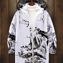 秋冬新款連帽國潮高街短款羽絨服嘻哈潮牌男女情裝外套bf風-名流 歷史價格詳細信息