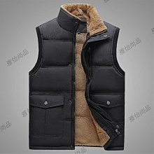 【背心外套】中青年保暖馬甲男冬季加絨加厚背心休閑保暖立領坎肩防寒打底上衣 歷史價格詳細信息