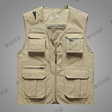 春秋中老年男士工裝馬夾戶外釣魚背心爸爸多口袋馬甲純棉坎肩休閒 歷史價格詳細信息