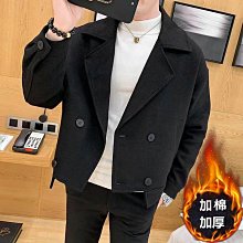 2023秋冬新款毛呢褲男休閒西褲百搭九分褲男士垂感韓版西裝褲子 歷史價格詳細信息