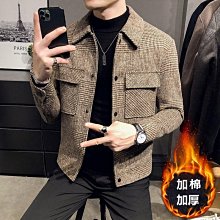 加棉加厚高級感燈芯絨棉服寬鬆休閒韓版潮流保暖防風燈芯絨外套男【B1106】 燈芯絨棉衣男士冬季潮牌立領外套韓版潮流青年寬 歷史價格詳細信息