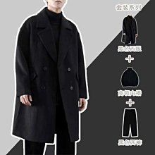 毛呢大衣 韓版雙排釦英倫風外套 風衣 2色【TJW8302】 現貨＋預購 歷史價格詳細信息