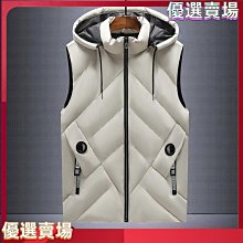 冬天馬甲外套男 無袖棉衣男 冬裝男 精品男裝  羽絨馬甲男士秋冬季韓版高級立領無袖背心加厚保暖休閒工裝外套 歷史價格詳細信息