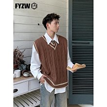 男女童無袖毛衣小學生男孩馬甲兒童背心秋款中大童純棉針織毛線衣 歷史價格詳細信息