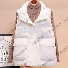 2023新款輕薄羽絨服女馬甲短款百搭保暖背心白鴨絨秋冬外套【zero潮流屋】 歷史價格詳細信息