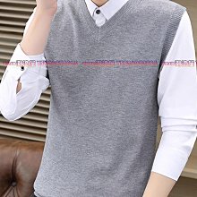 韓版男毛線背心 男針織毛背心 緊身青年無袖V領毛衣 針織毛衣背心馬甲 潮毛織無袖 新增4XL 5XL(100公斤以上可穿  滿599免運 歷史價格詳細信息