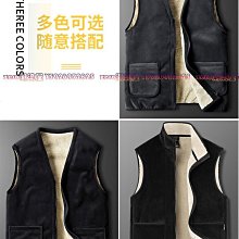 羊羔絨馬甲男士秋冬季加絨加厚背心外套潮牌羽絨棉服保暖棉衣馬夾 歷史價格詳細信息