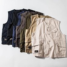 潮流新品 新款日系馬夾復古個性黑色美式馬甲背心男無袖百搭側扣-勁霸服飾 歷史價格詳細信息