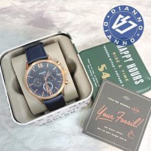FOSSIL 三眼計時皮革錶帶紳士腕表 （FS6016） 歷史價格詳細信息
